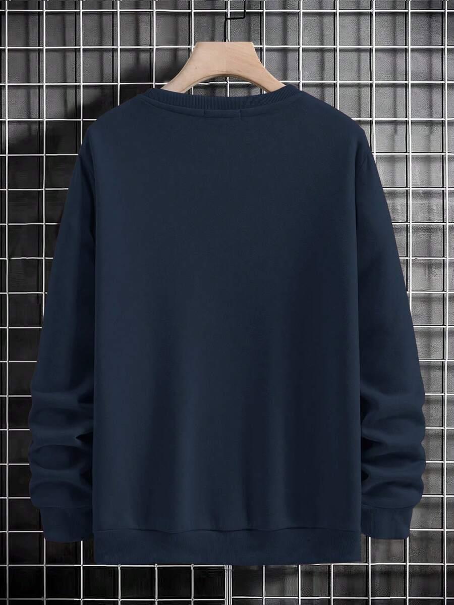 BLUZA MĘSKA Z ŚWIĄTECZNYM NADRUKIEM
