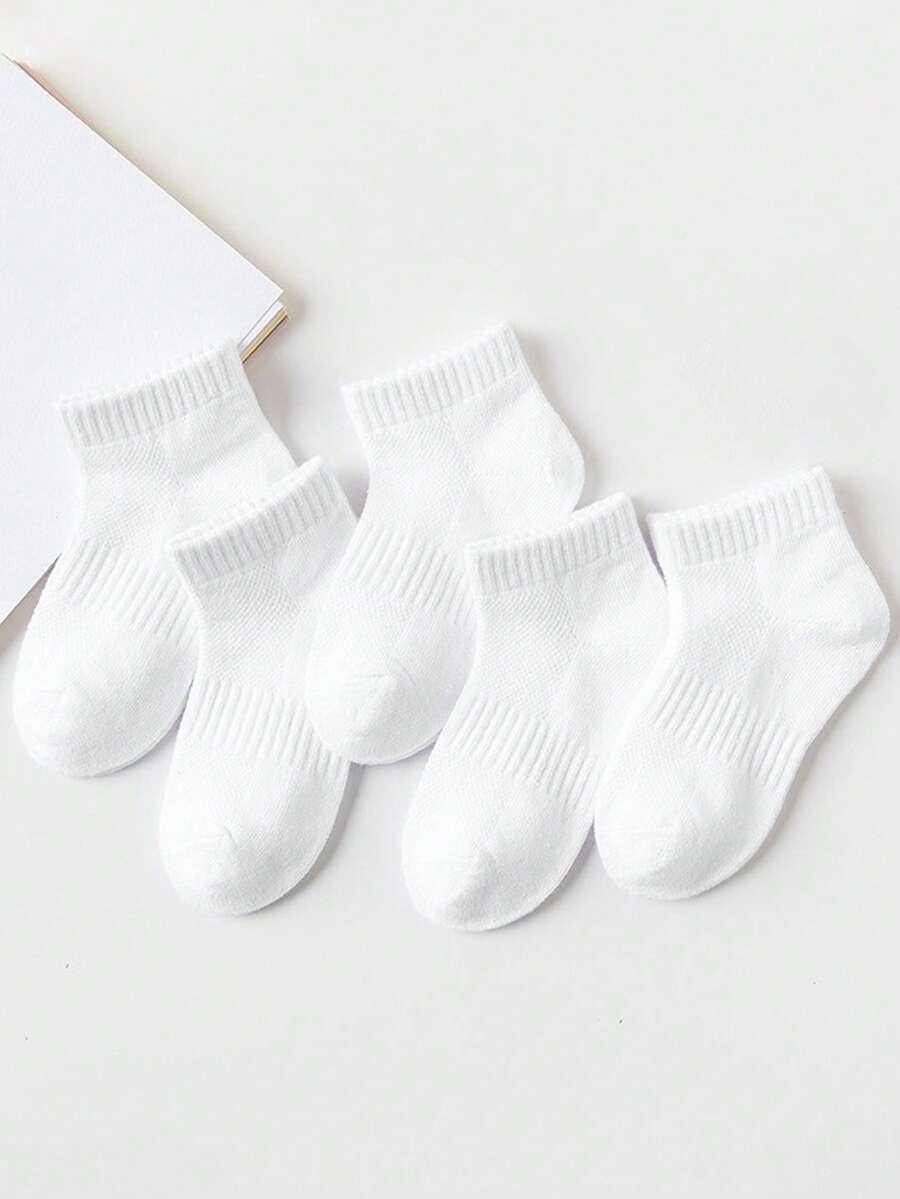 białe skapretki 5 pack
