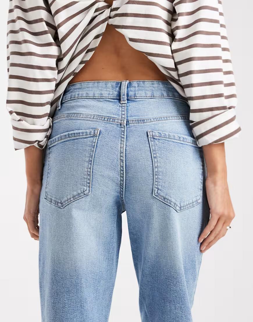 NIEBIESKIE SPODNIE JEANS