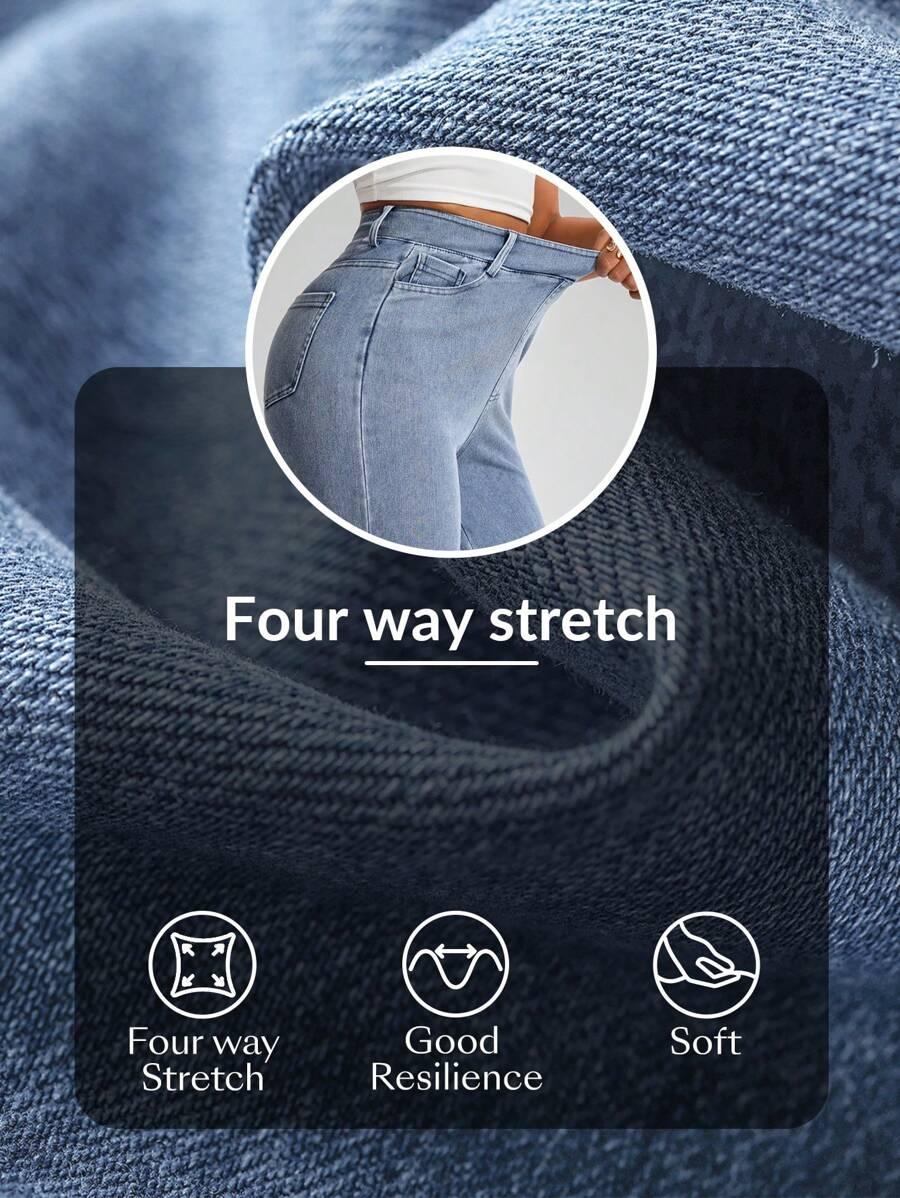 NIEBIESKIE SPODNIE JEANS