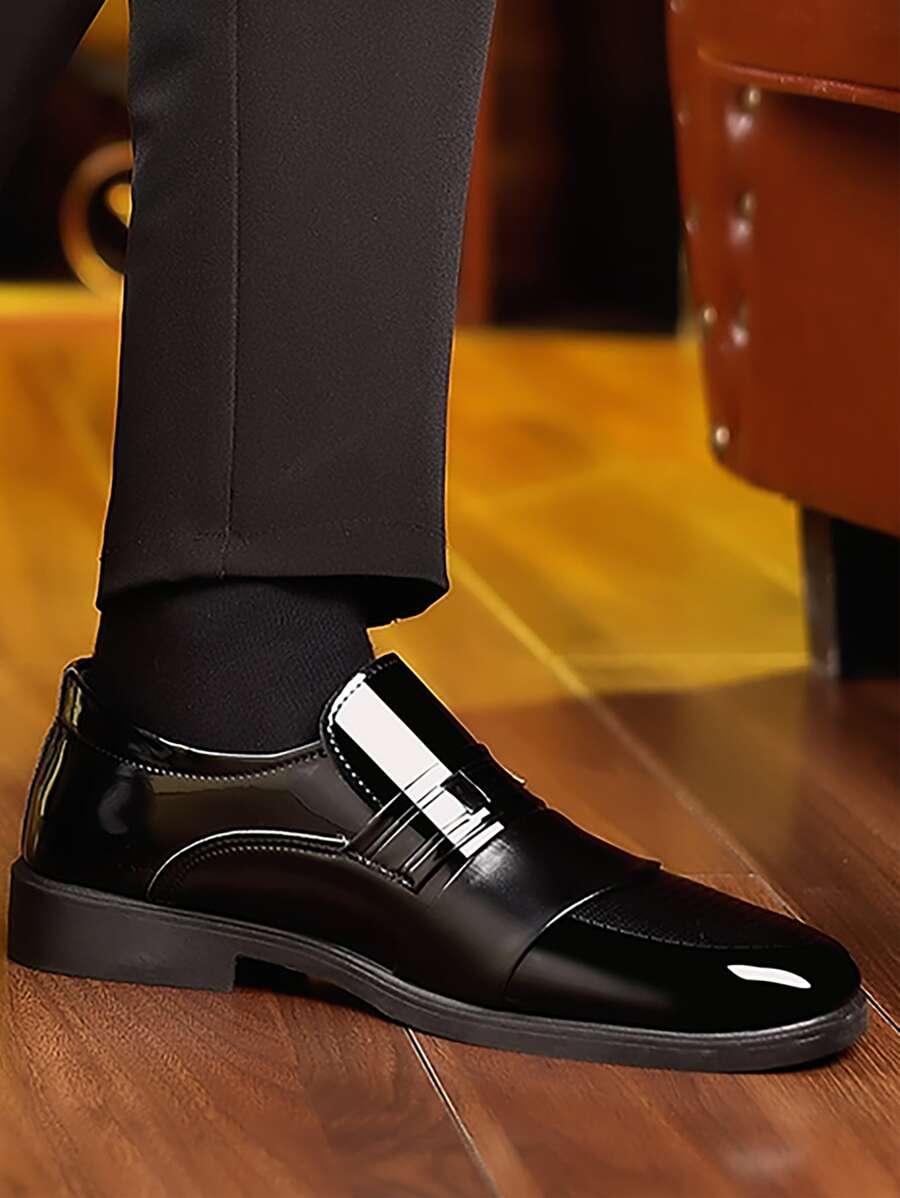 CZARNE ELEGANCKIE MOKASYNY