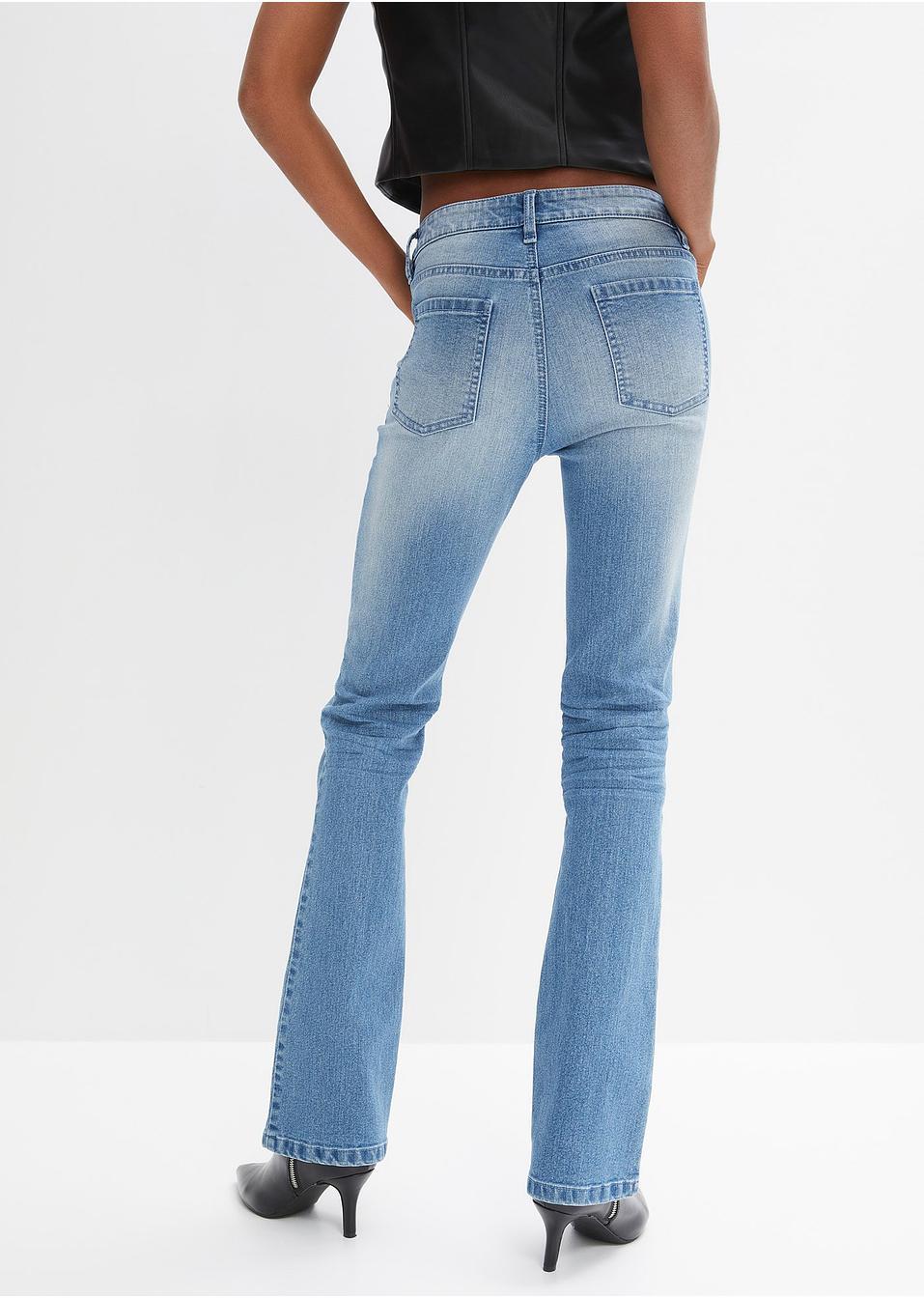 NIEBIESKIE SPODNIE JEANSOWE 