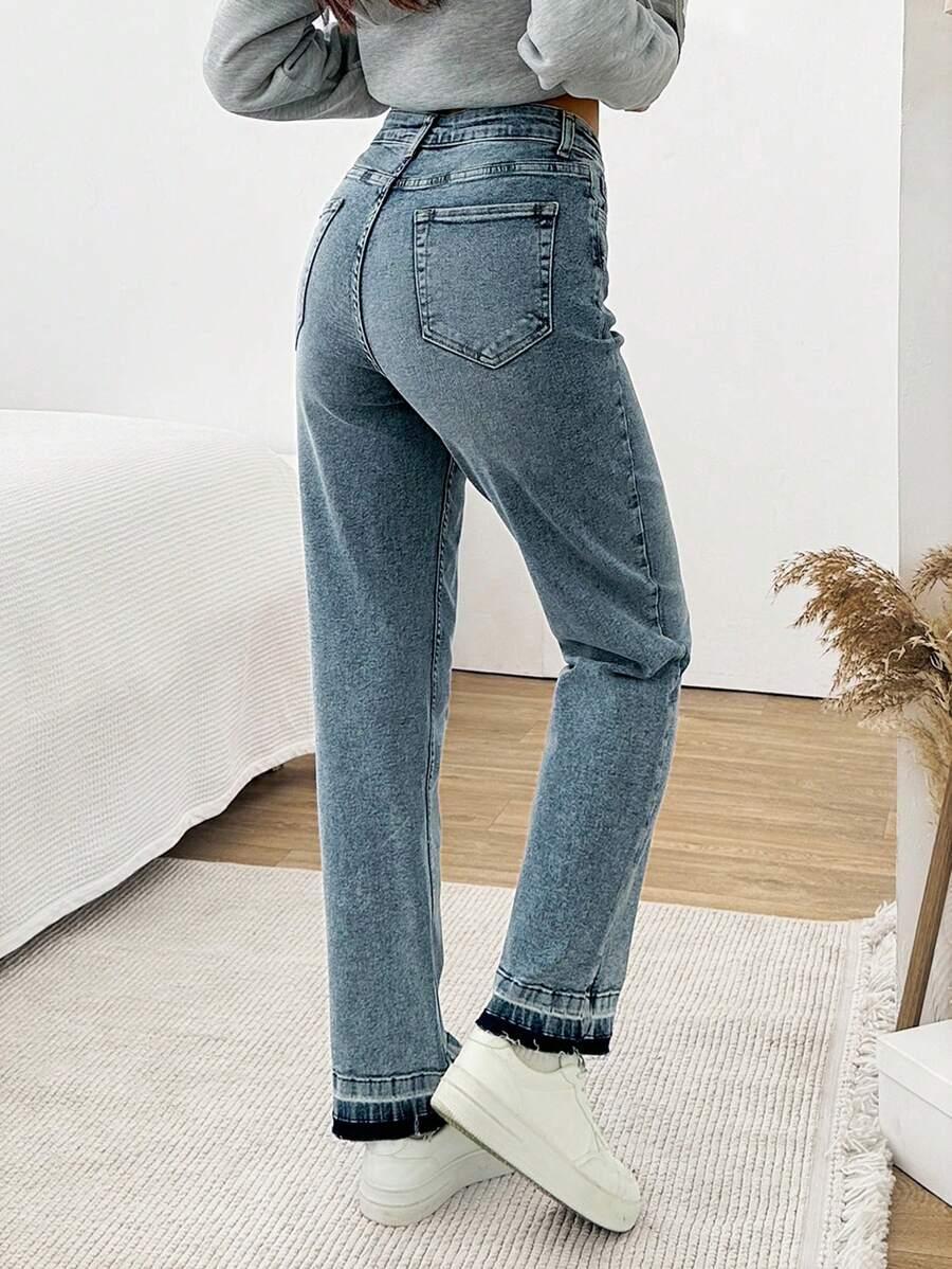 JEANSY DAMSKIE MOM JEANS WYSOKI STAN