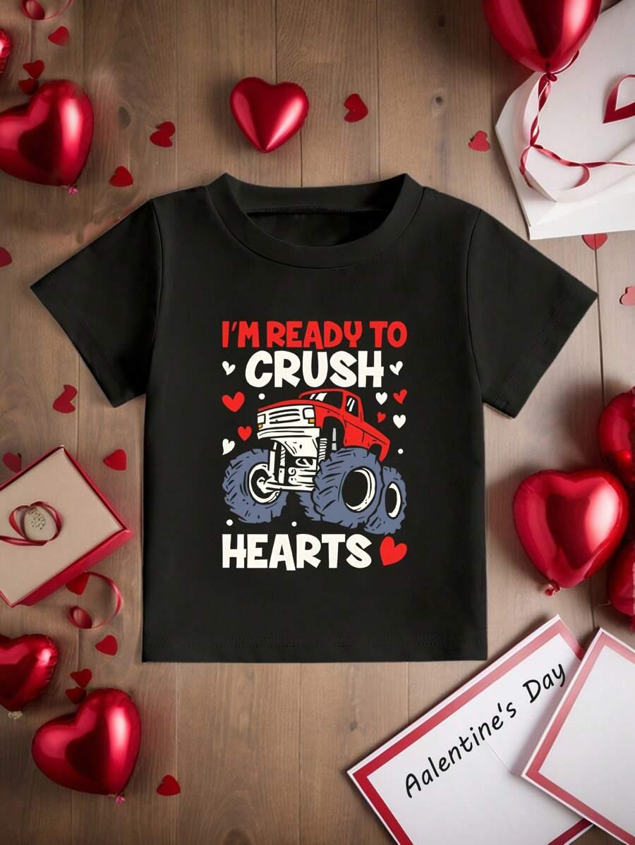 czarny t-shirt nadruk