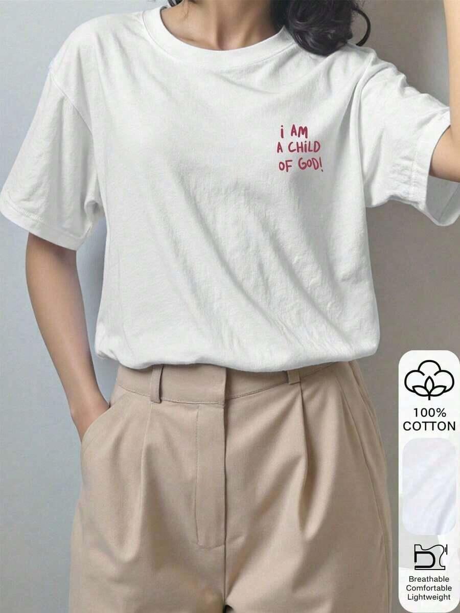 t-shirt napisy i'm a child of god