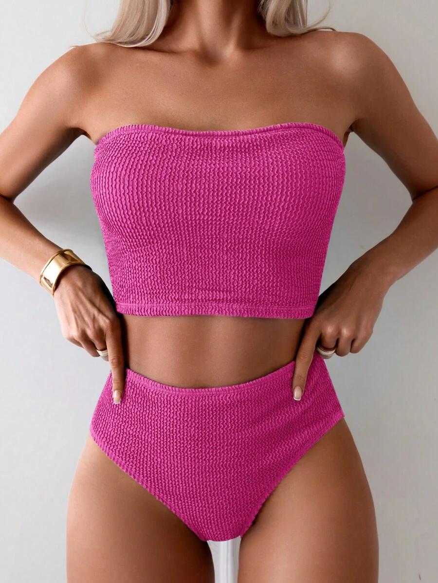 różowy dół od bikini 