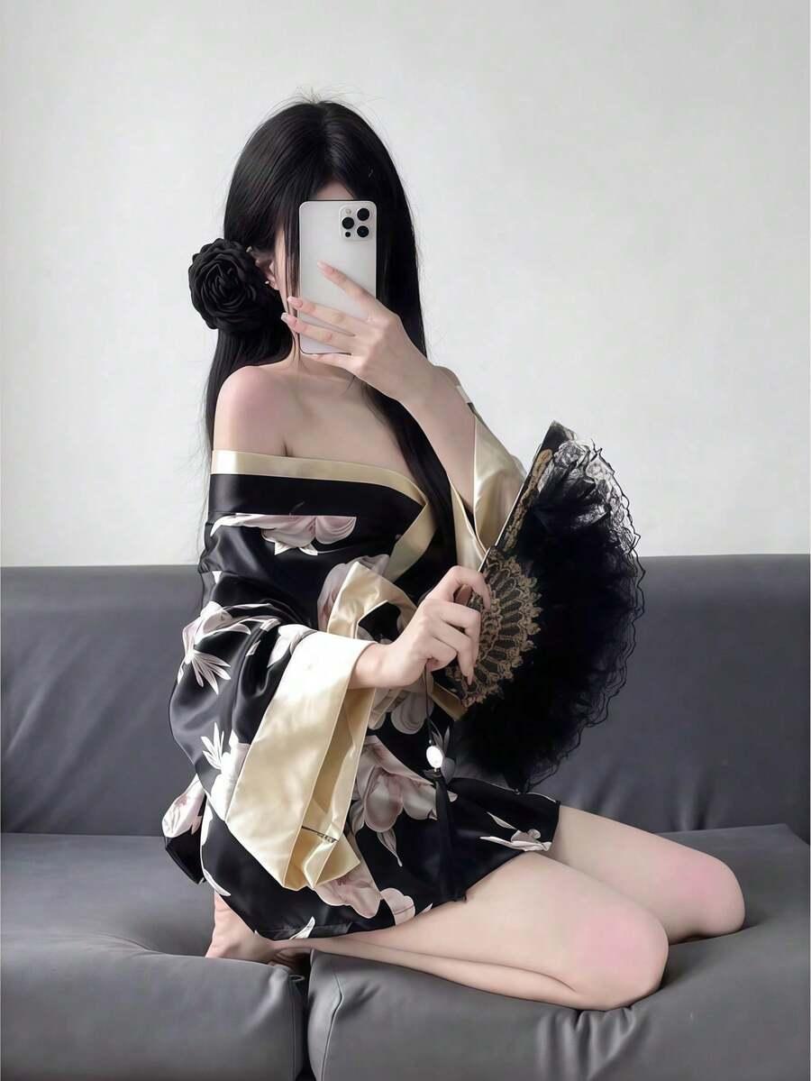 sukienka w stylu kimono