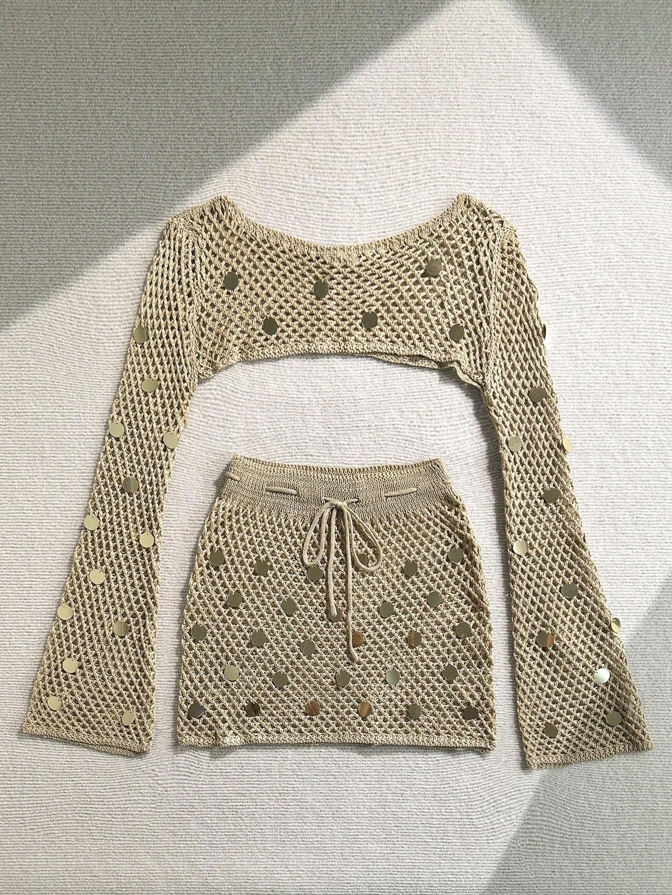 TOP SPÓDNICA KOMPLET 