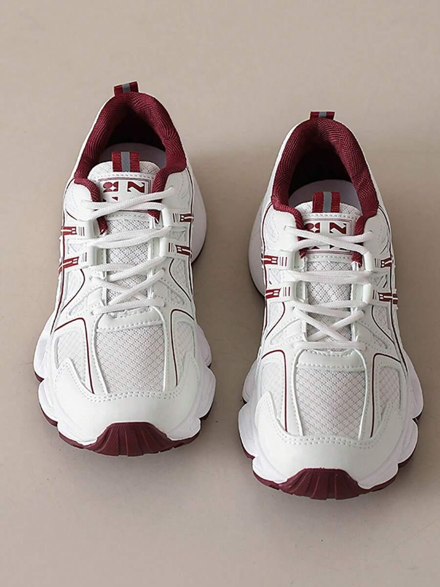 buty sportowe kontrast wstawki