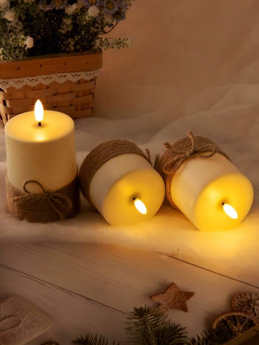świece led 3-pack