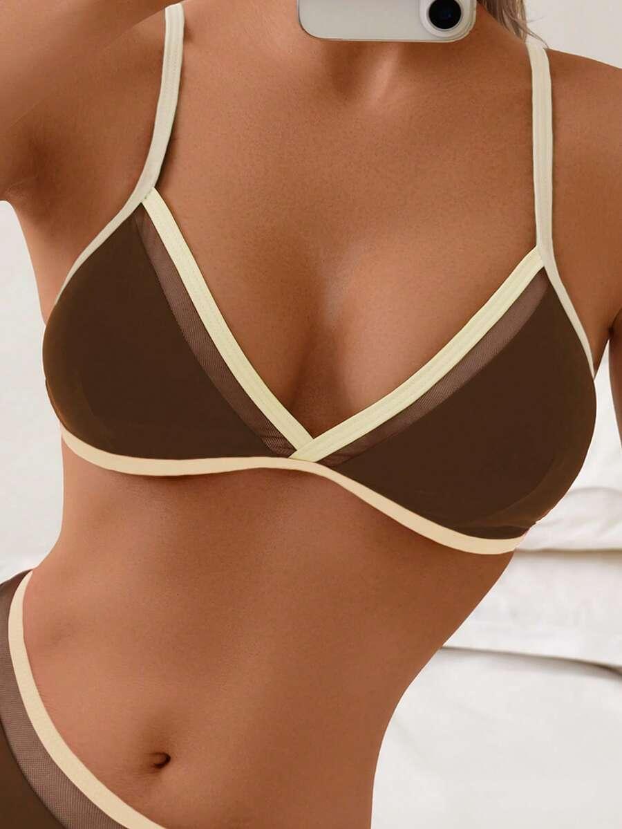 BRĄZOWY DÓŁ OD BIKINI