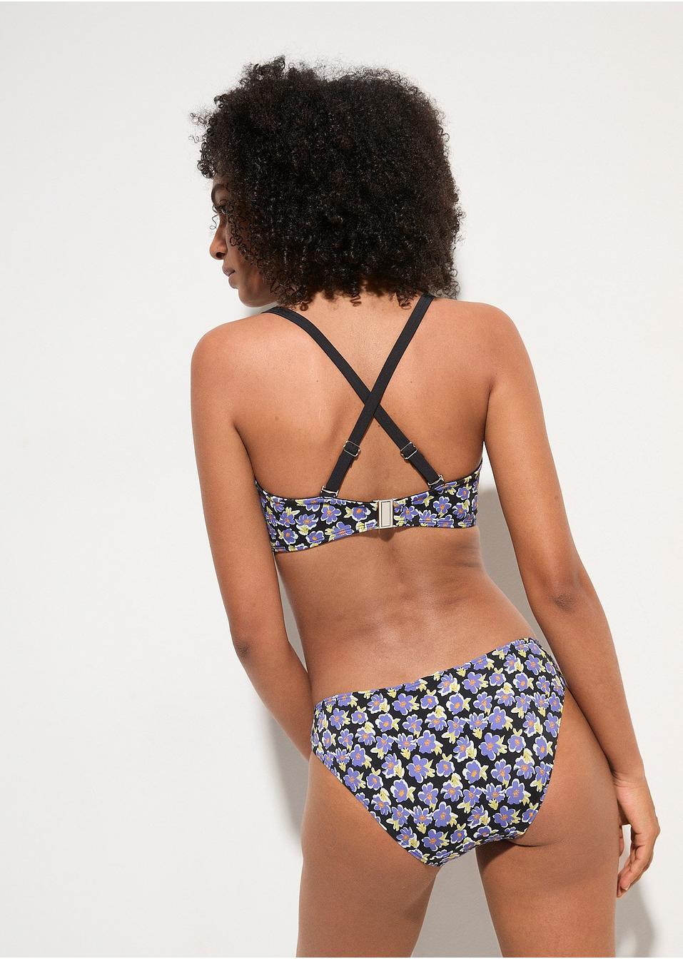 BIKINI 2-CZĘŚCIOWE W KWIATY 85D