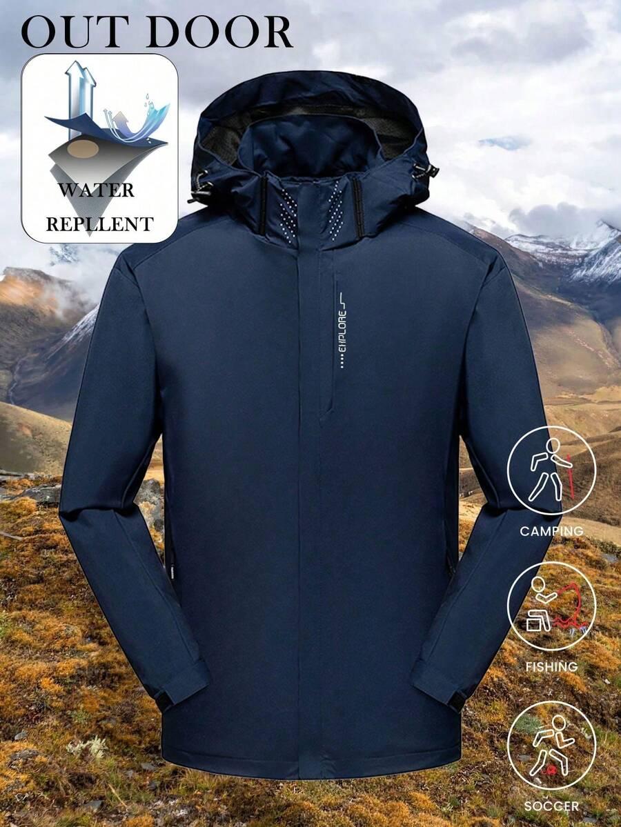 granatowa kurtka softshell