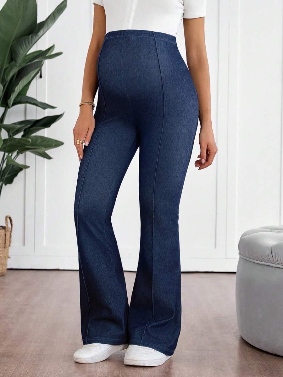 rozszerzane spodnie jeans