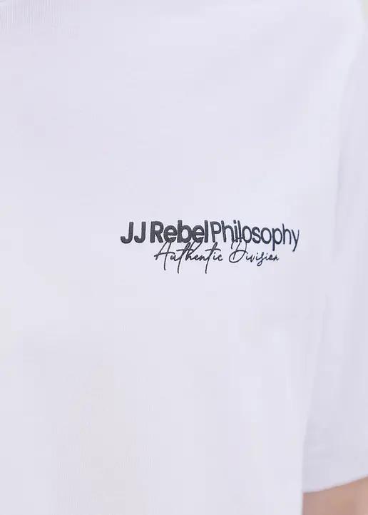 T-SHIRT MĘSKI BAWEŁNIANY Z NAPISEM