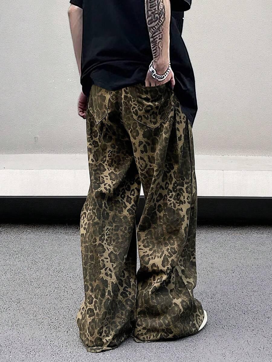 spodnie animal print