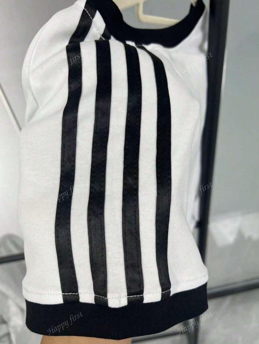 T-SHIRT NADRUK KONTRAST 