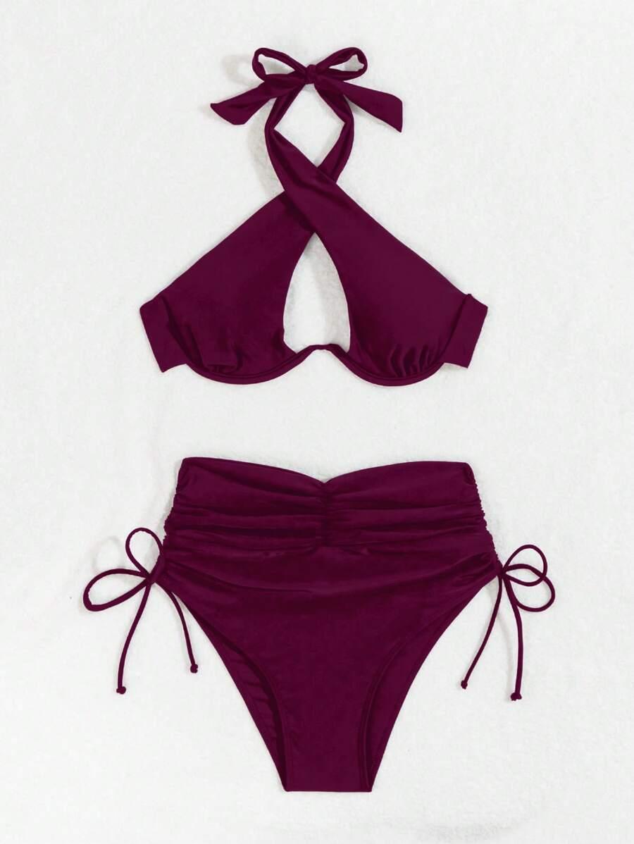 dwuczęściowy kostium kąpielowy bikini