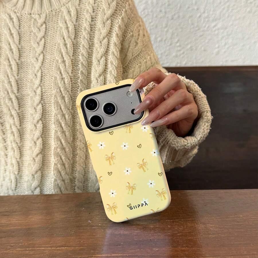 żółte etui na telefon iphone 16