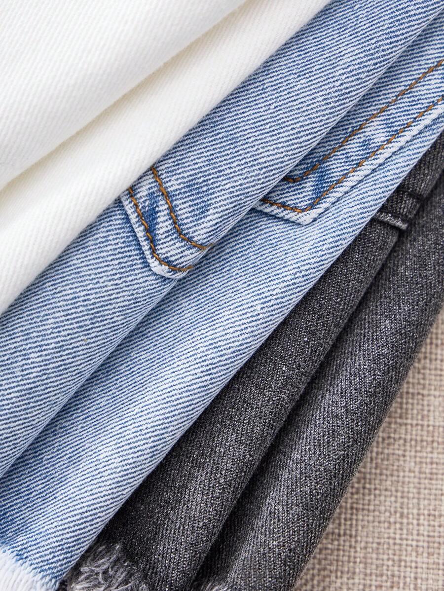 czarne spodenki jeans