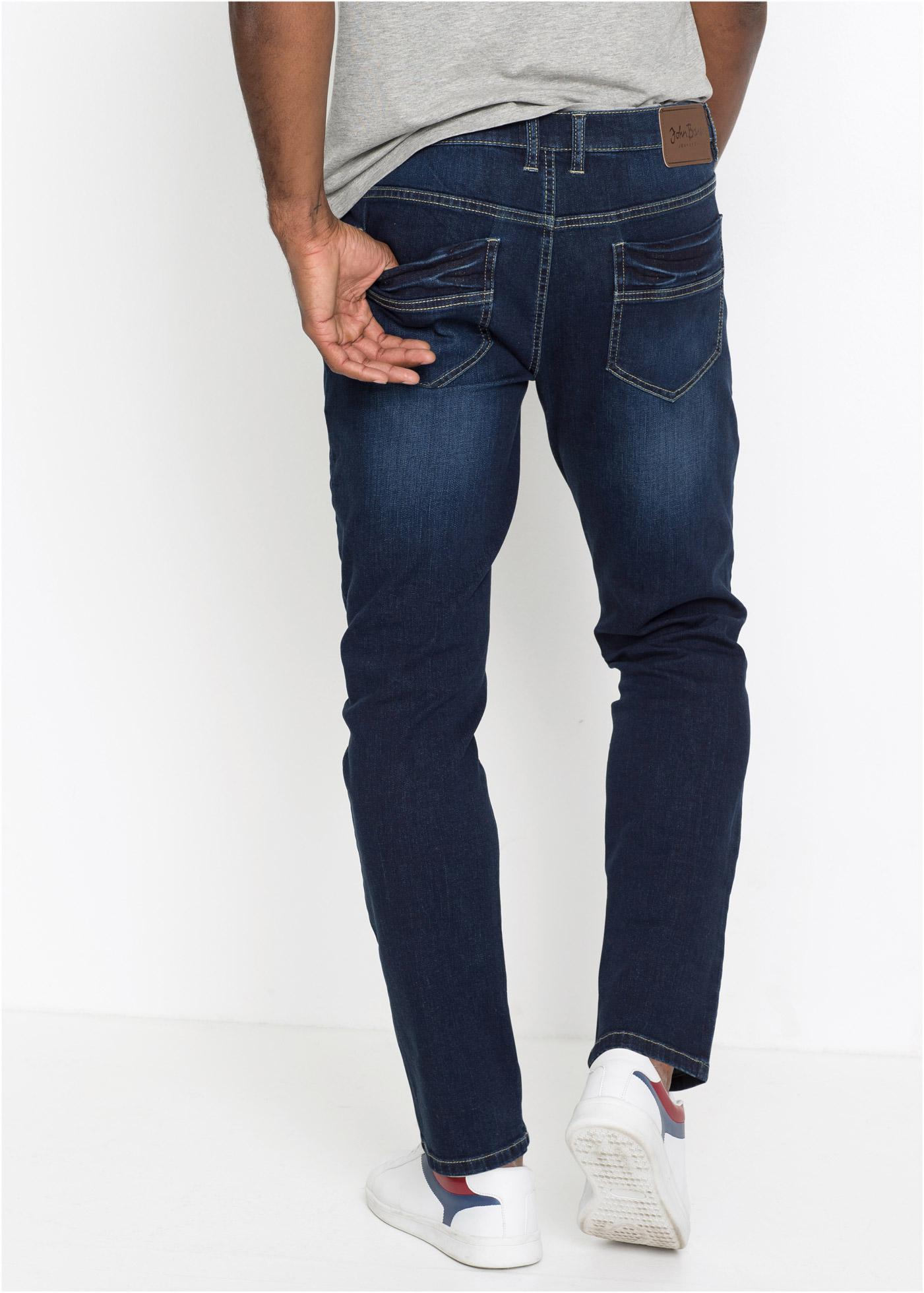 NIEBIESKIE SPODNIE JEANS