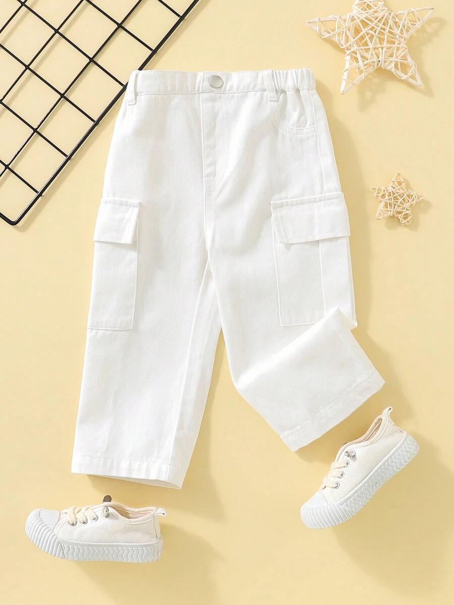 MATERIAŁOWE SPODNIE DZIECIĘCE SOFT COTTON