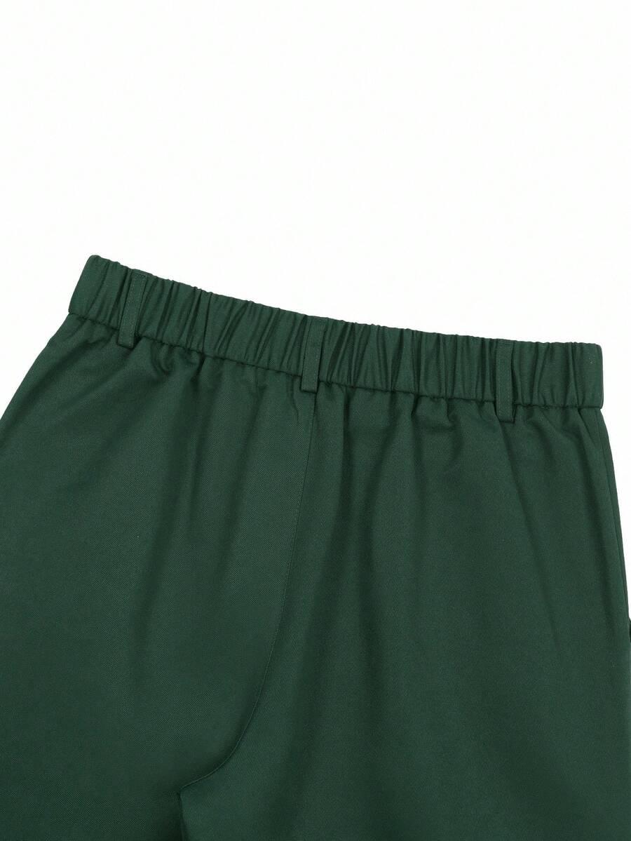 ZIELONE SPODNIE CASUAL