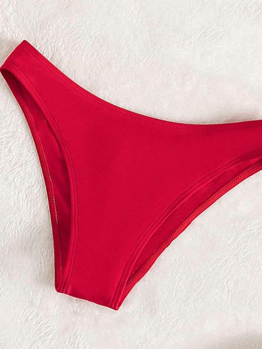CZERWONY DÓŁ OD BIKINI