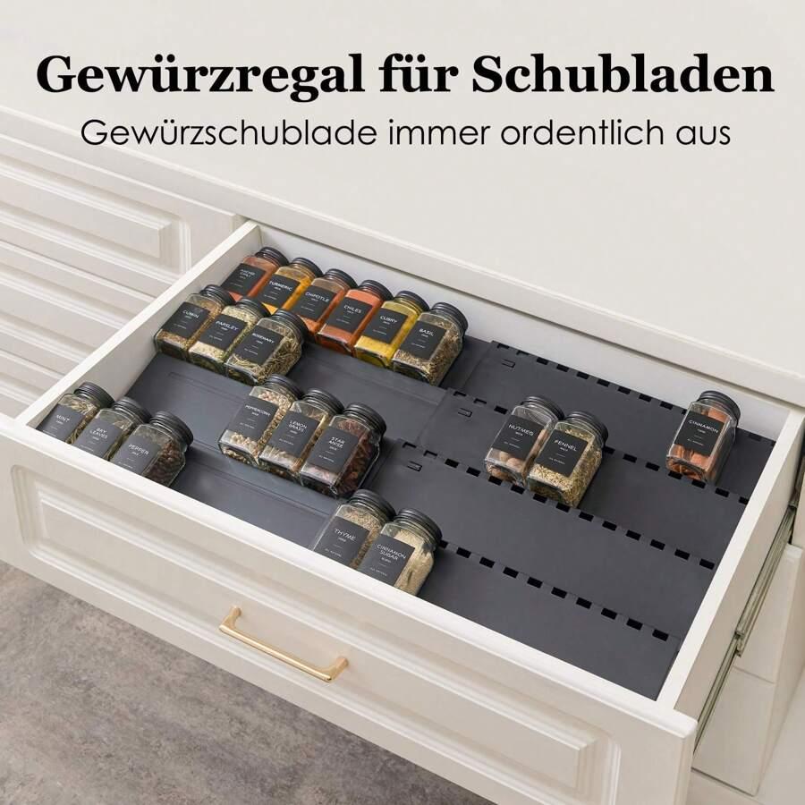 CZARNY ORGANIZER KUCHENNY 