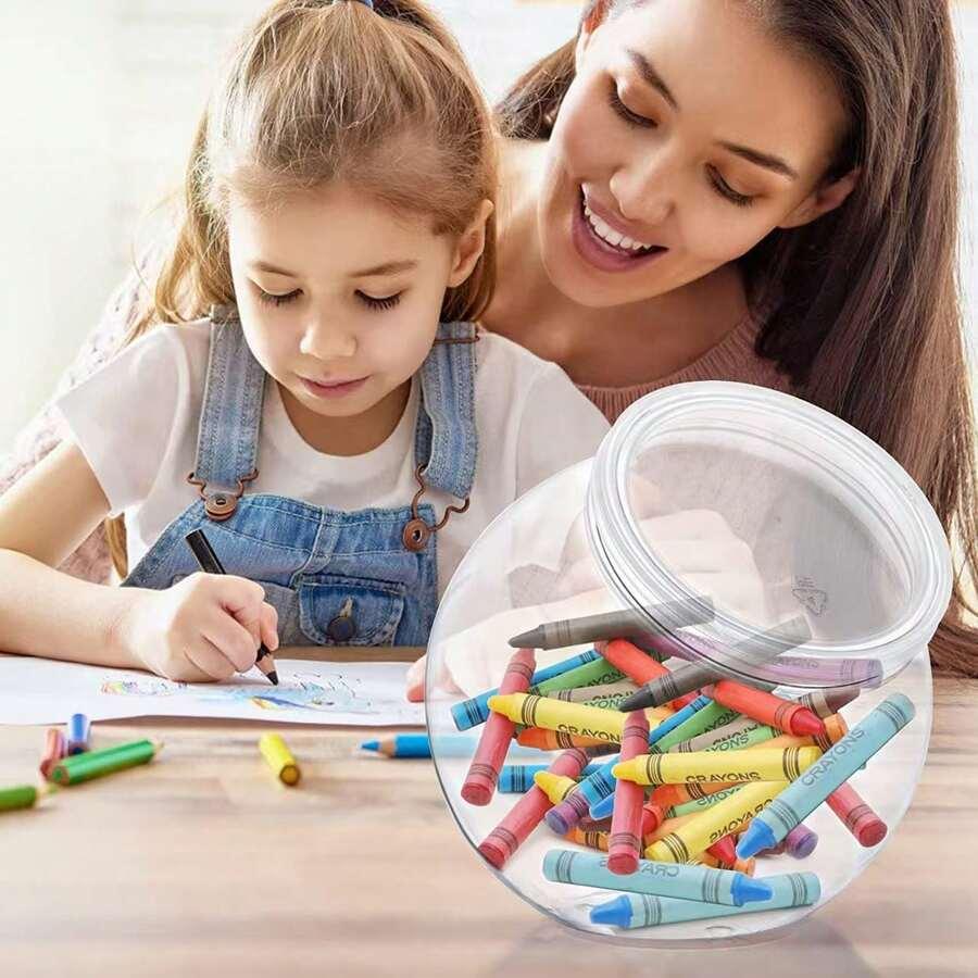 plastkowy słoik z przykrywką 5-pack