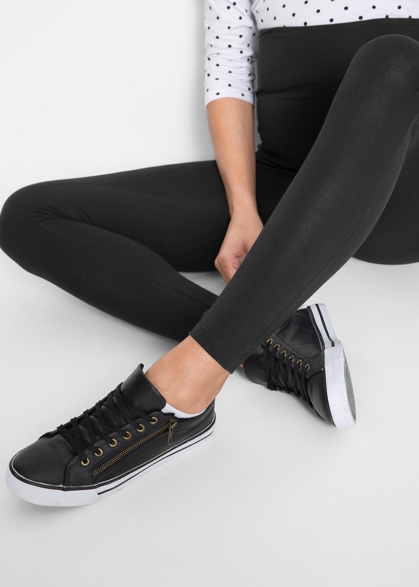 CZARNE LEGGINSY 2-PACK
