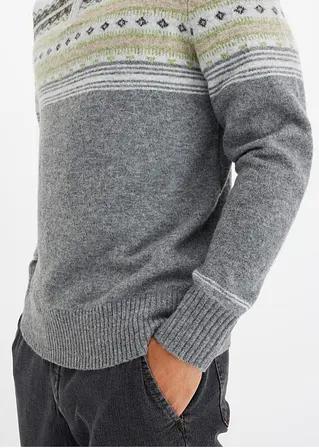 SWETER MĘSKI W NORWESKI WZÓR