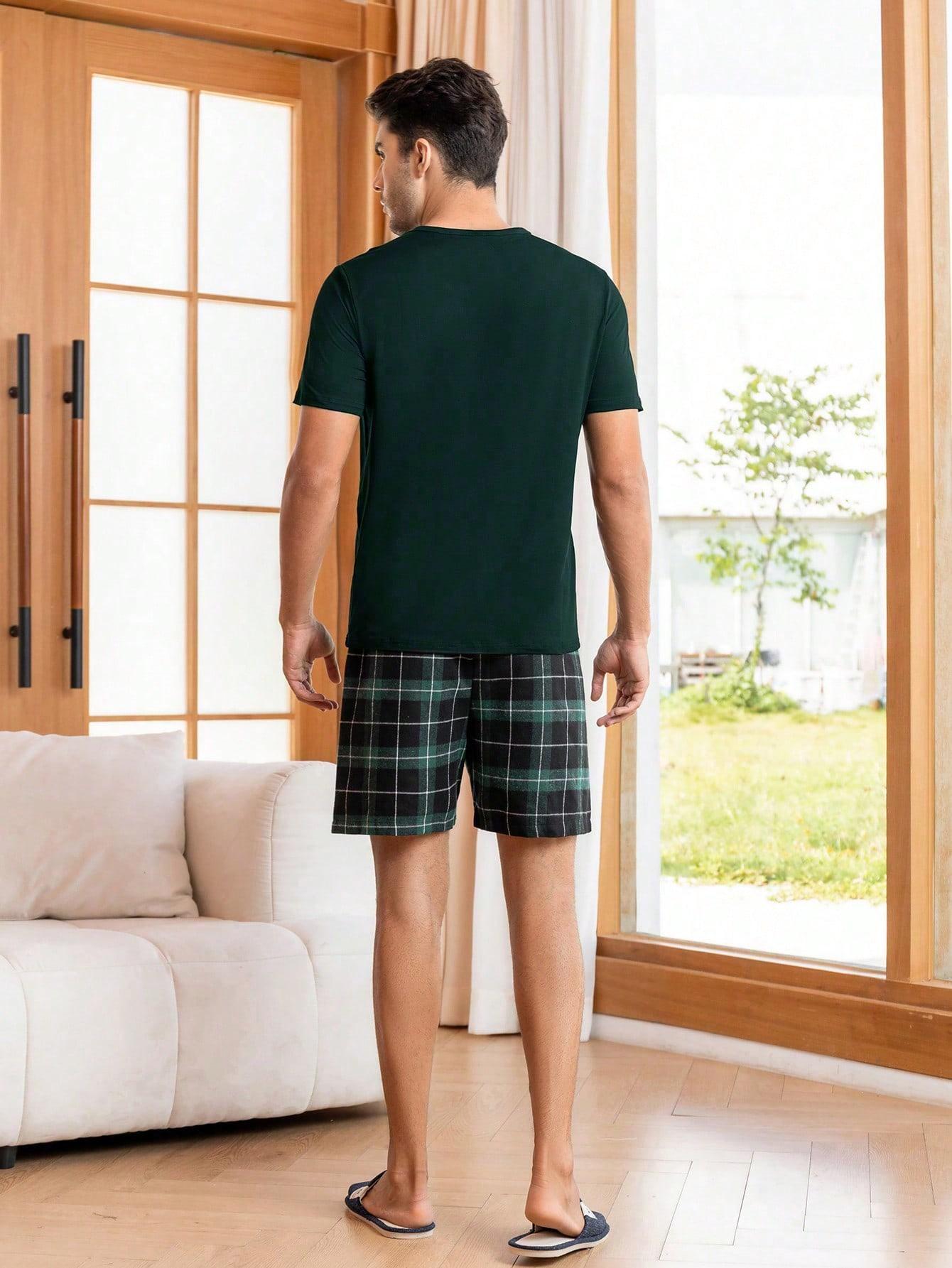 SPODENKI T-SHIRT PIŻAMA KOMPLET