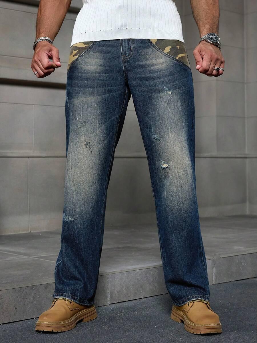 SPODNIE JEANS PROSTA NOGAWKA