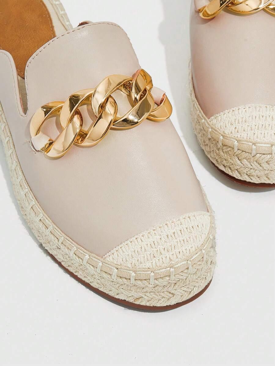 BEŻOWE WSUWANE ESPADRYLE
