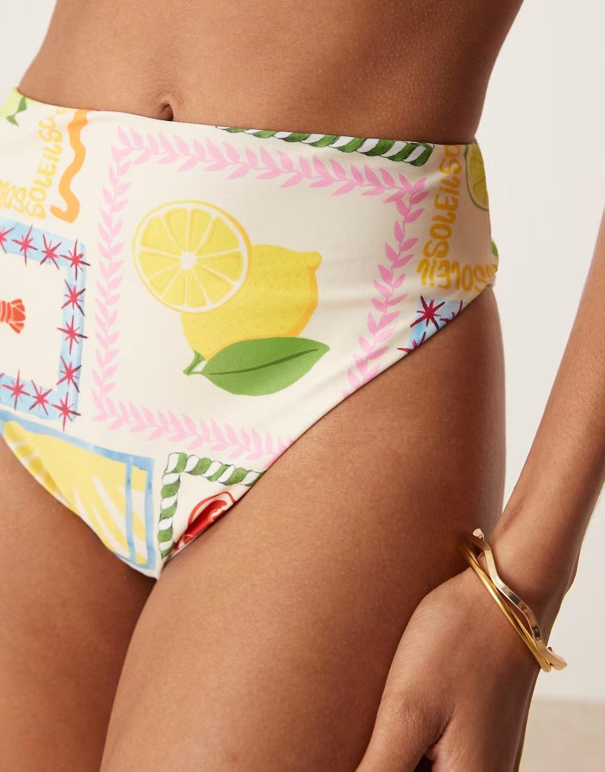 DÓŁ OD BIKINI PRINT