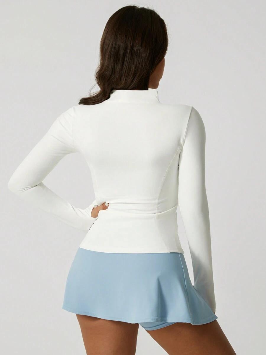 biała bluza sportowa