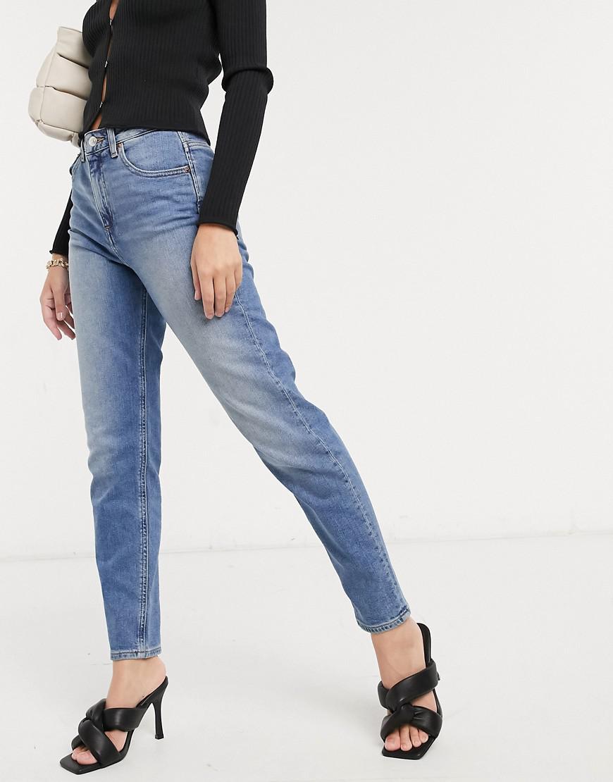 NIEBIESKIE SPODNIE JEANS
