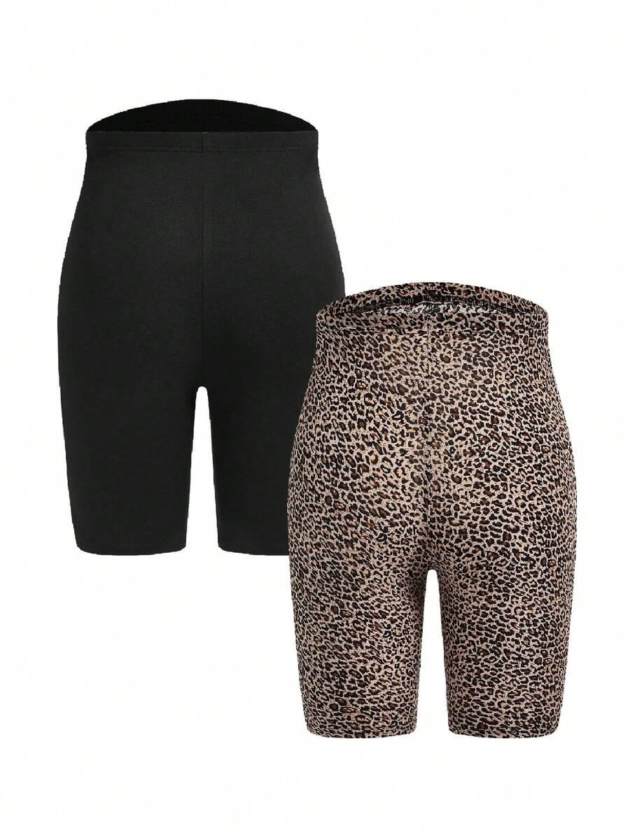 ciążowe regulowane krótkie spodenki legginsy 2-pack