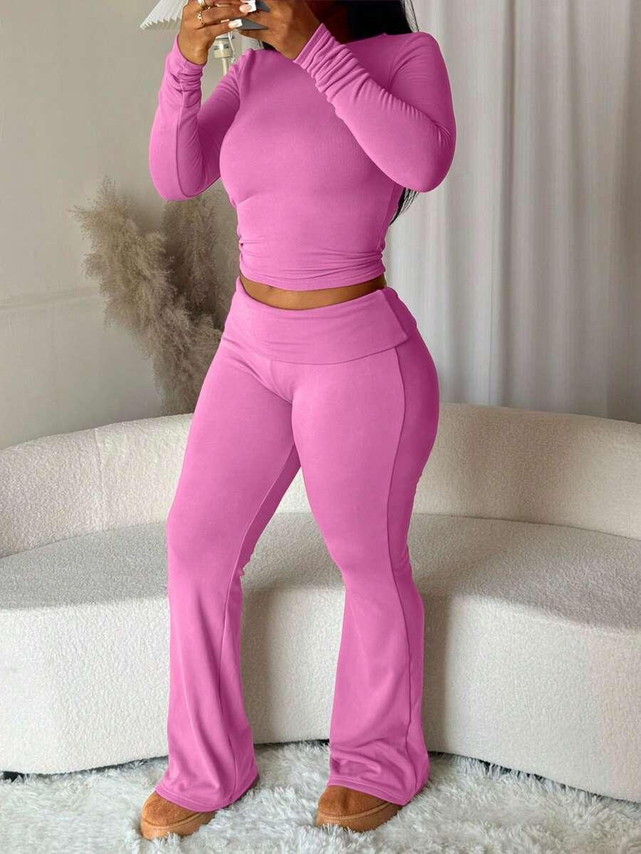 BLUZKA SPODNIE KOMPLET 