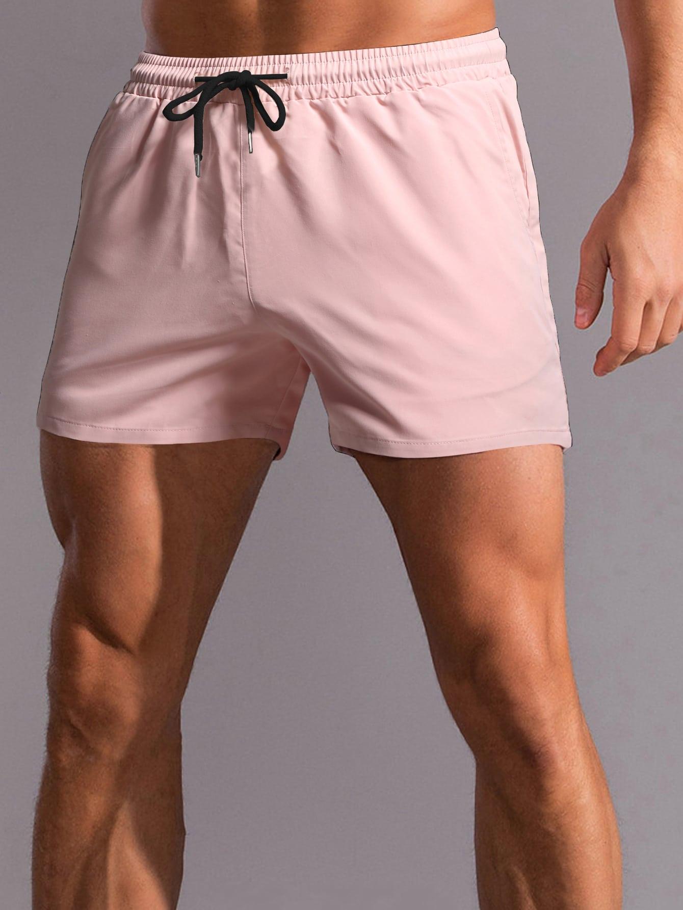 RÓŻOWE SPODENKI ŚCIĄGACZ 