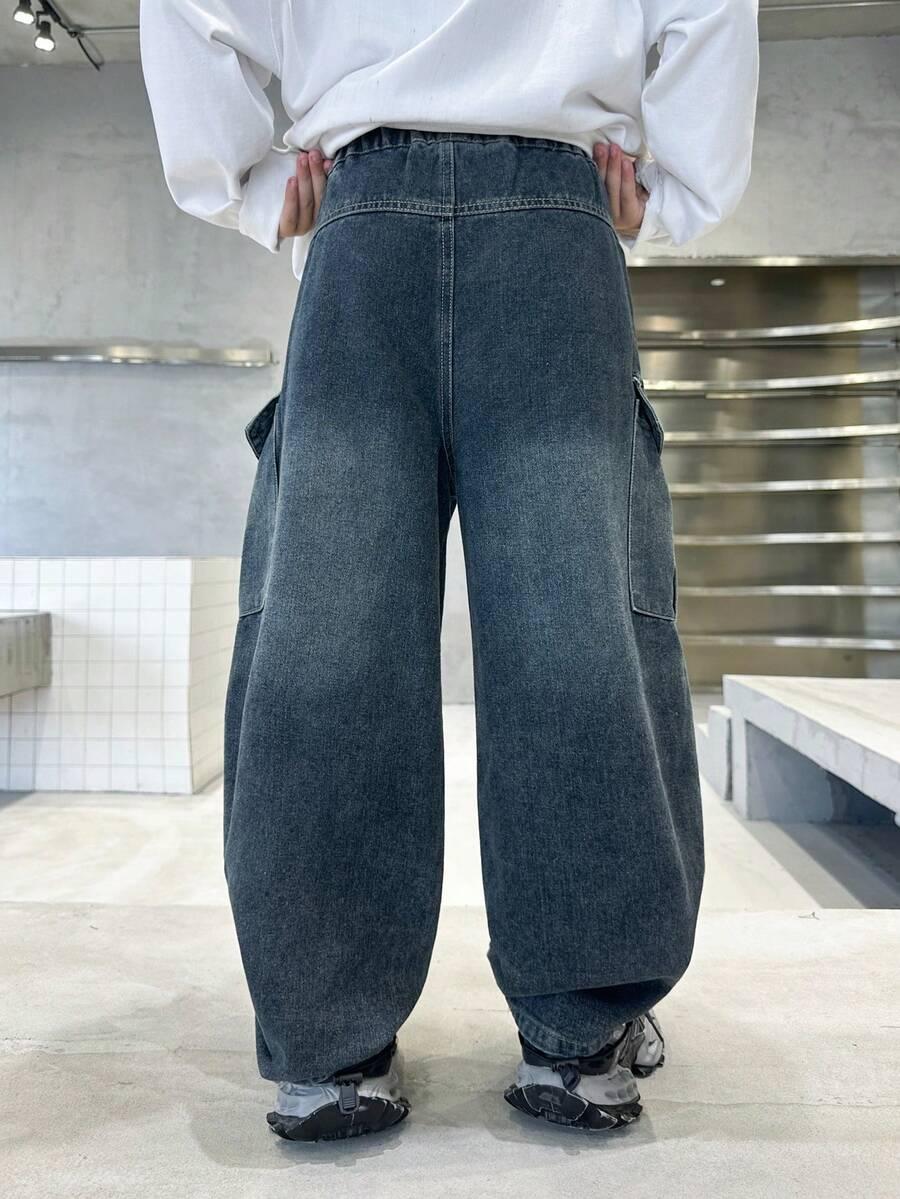 SPODNIE JEANS KIESZENIE