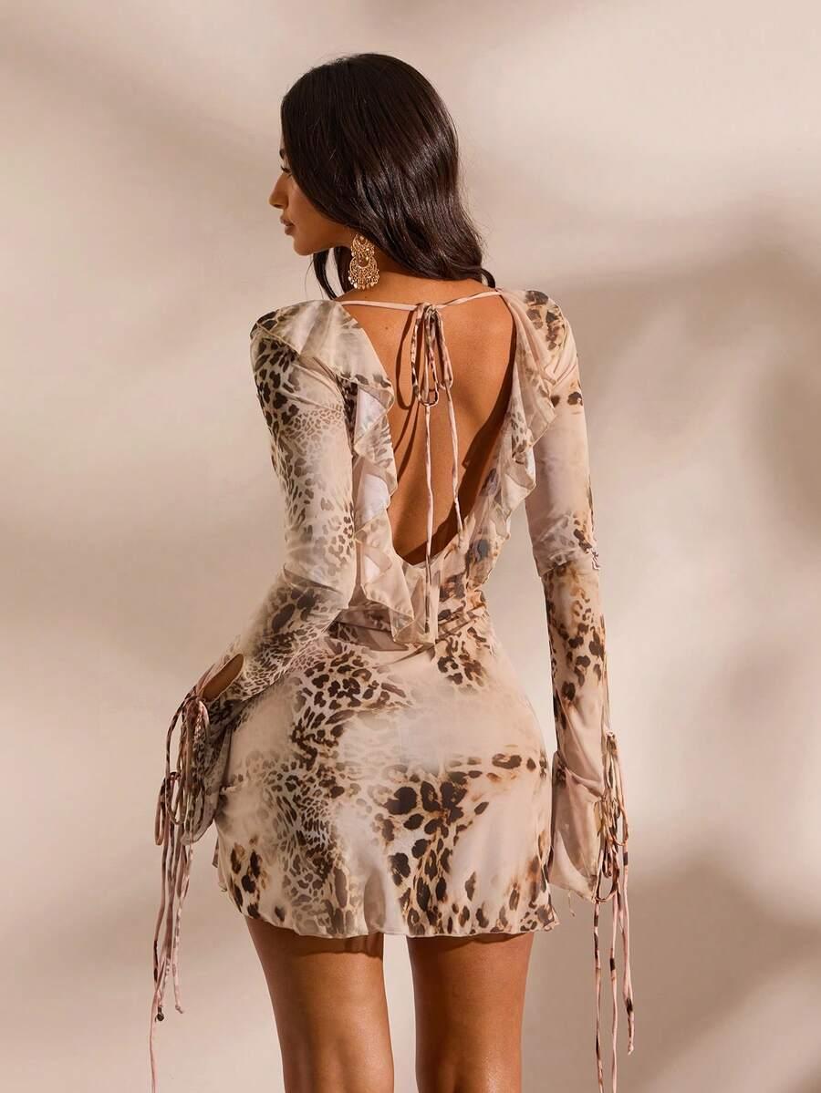 SUKIENKA ANIMAL PRINT