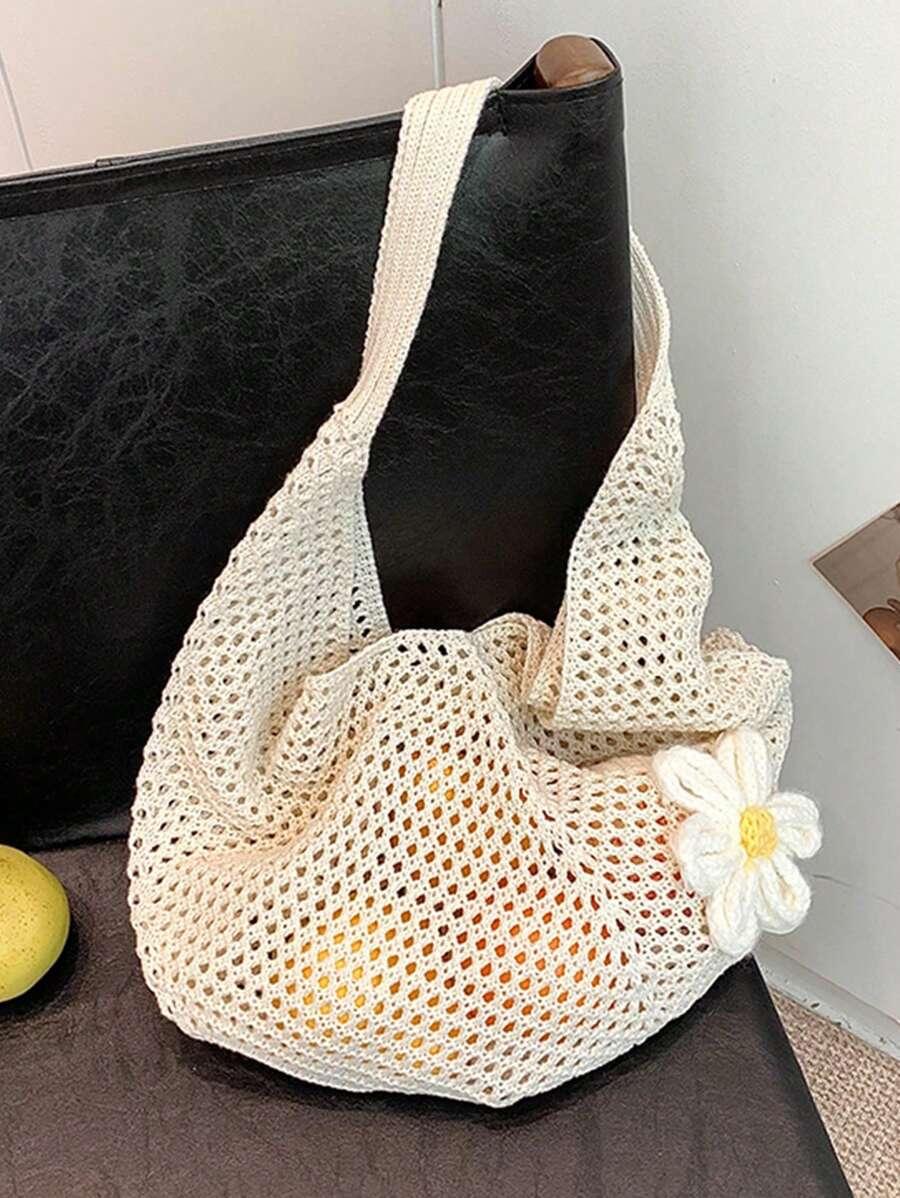 BEŻOWA TOREBKA SHOPPER 