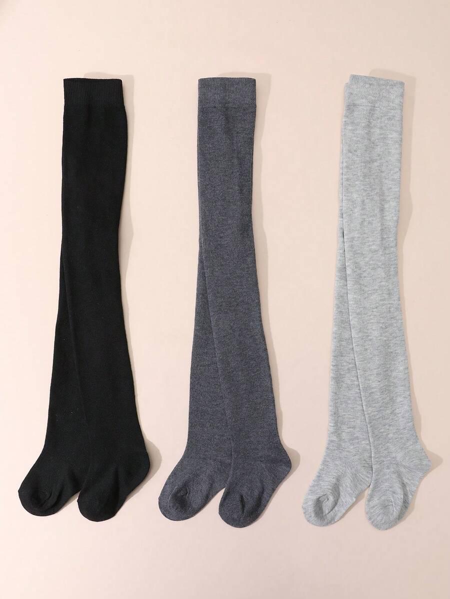 długie skarpetki 3-pack