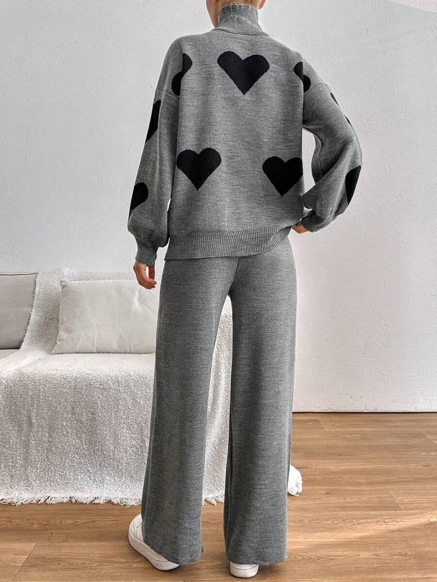 sweter spodnie komplet