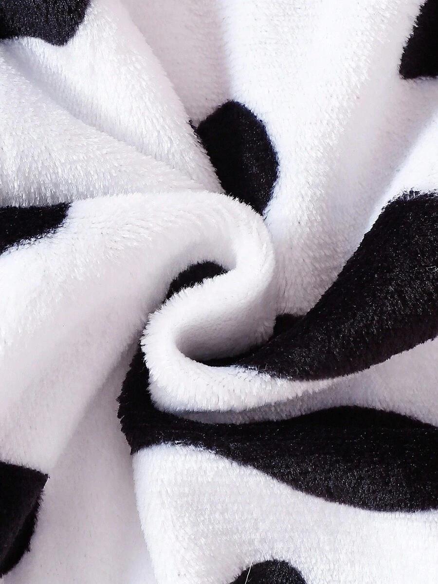 kombinezon animal print uszy zamek