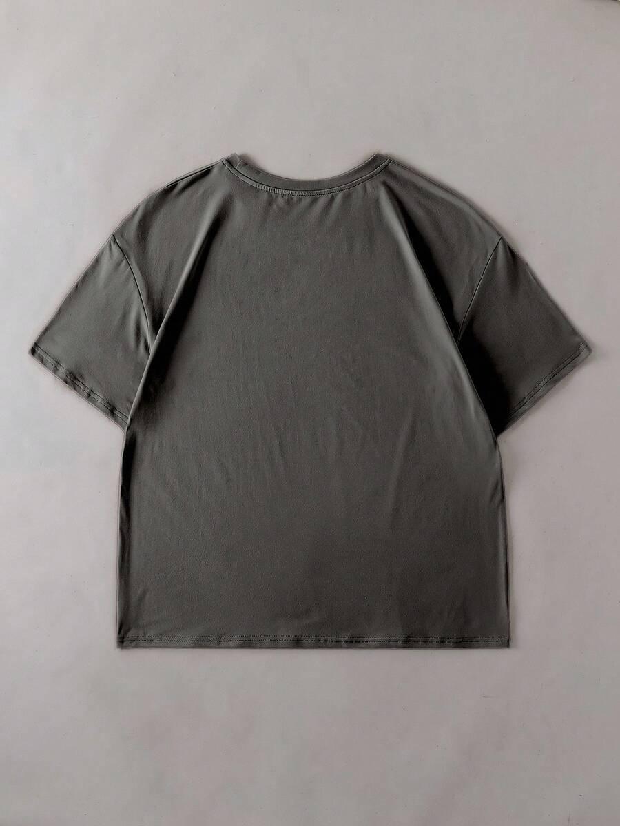 T-SHIRT OKRĄGŁY DEKOLT