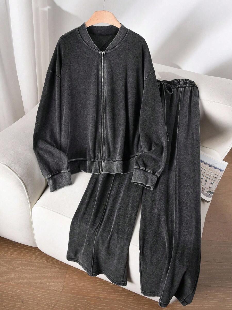 KOMPLET DRESOWY BLUZA SPODNIE 