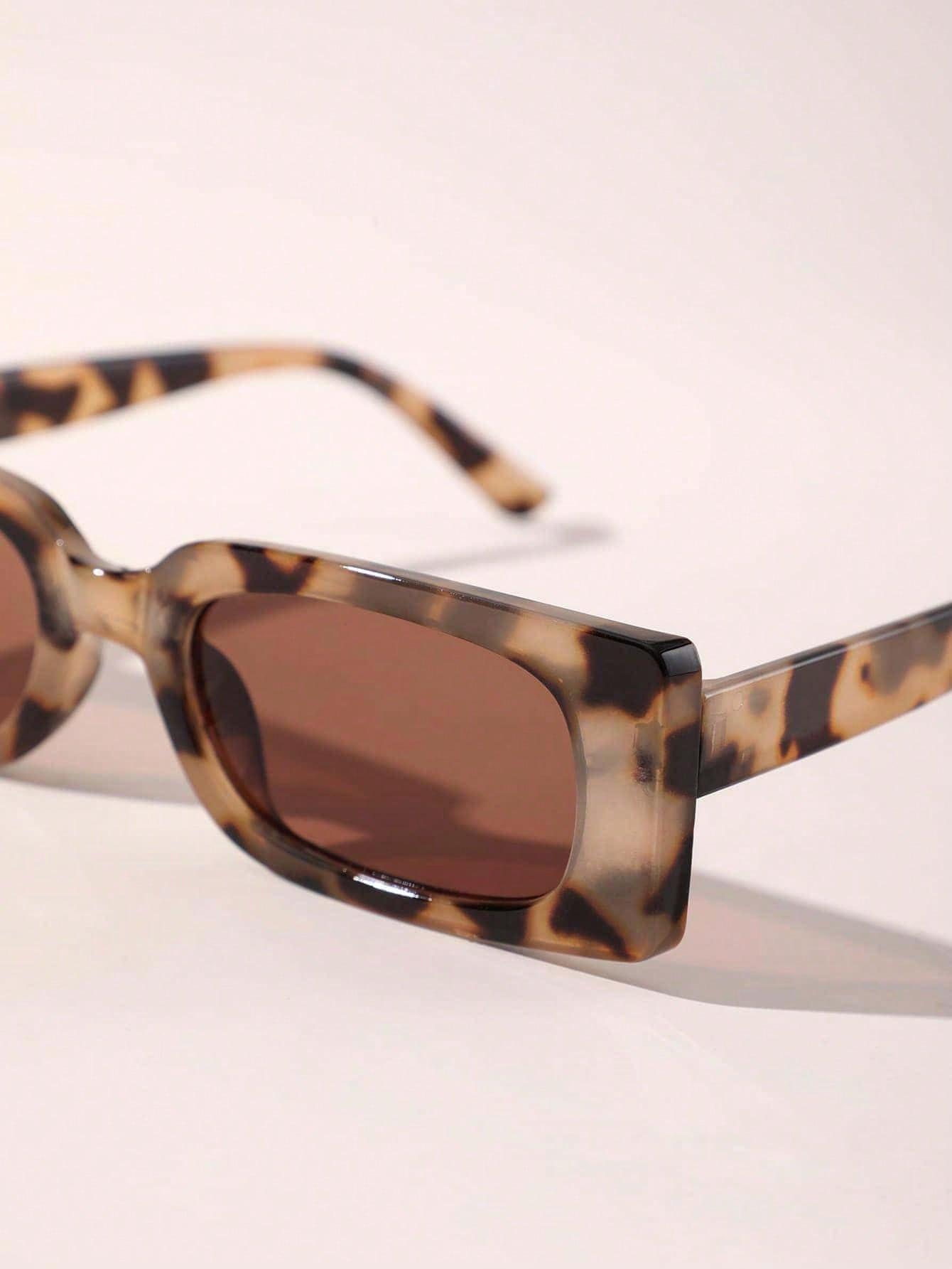 okulary animal print